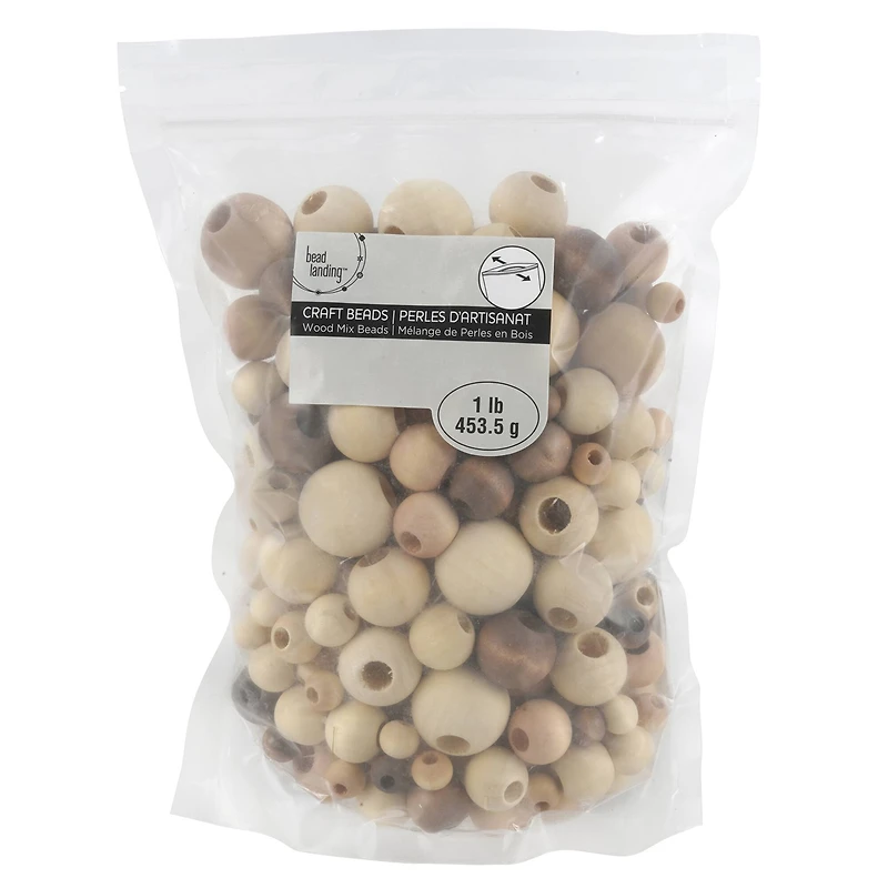Wooden Round Beads by Bead Landing™