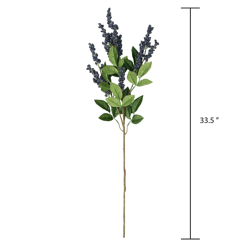 Blue Berry Spray Stem by Ashland®
