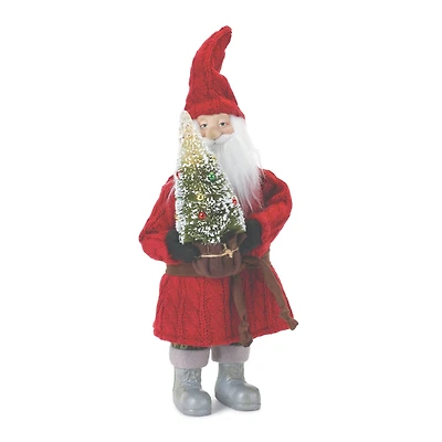 15" Standing Santa Décor