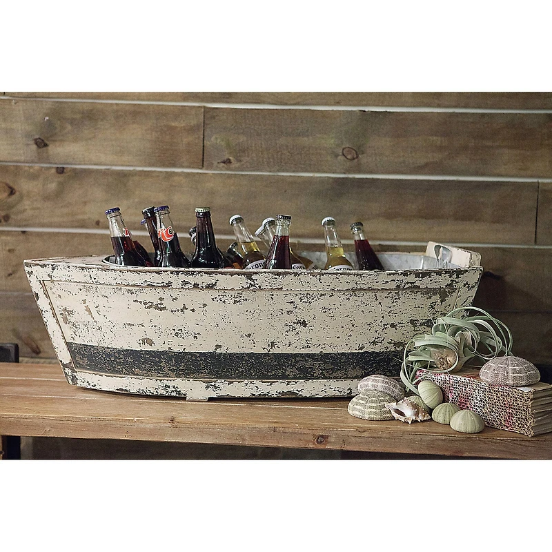 Hello Honey® 33" Wood Boat with Tin Insert