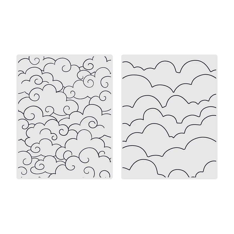 Clouds Embossing Folders Set by Recollections™