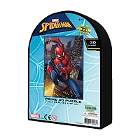Marvel - Spider-Man 3D Lenticular Jigsaw Puzzle in a Collectible Shaped Tin: 300 Pcs