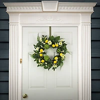 22'' Daisy, Artichoke, and Lemon Wreath