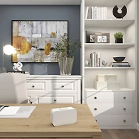 15" Silver Stainless Steel Vase with Zig Zag Edging