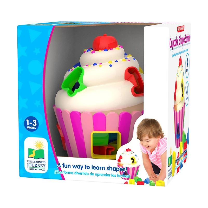 Early Learning - Cupcake Shape Sorter