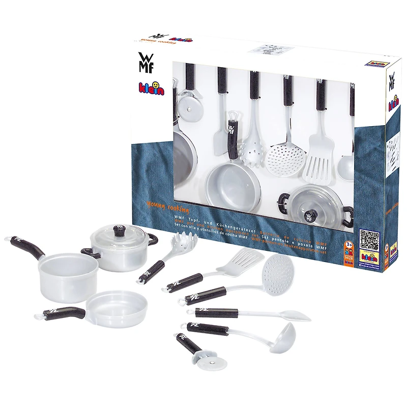 Theo Klein WMF Toy Pots & Kitchen Set