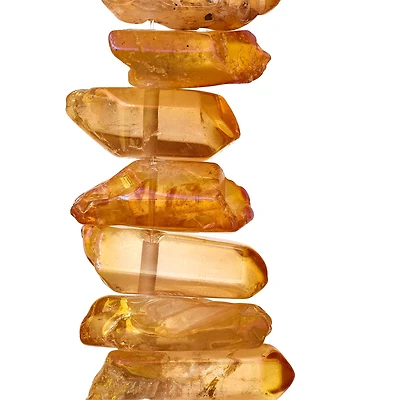 Amber Crystals Nugget Beads by Bead Landing™
