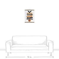Halloween Street Names Teak Hanging Canvas