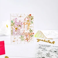 Pinkfresh Studio Quadrant Backdrop Hot Foil Plate