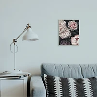 Stupell Industries Clustered Pink and White Florals Elegant Flowers Wall Plaque