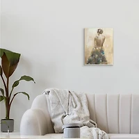 Stupell Industries Nude Female Body Flower Dress Wall Plaque