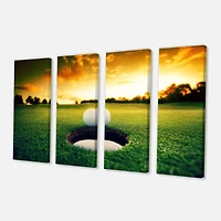 Designart - Golf Ball Near Hole