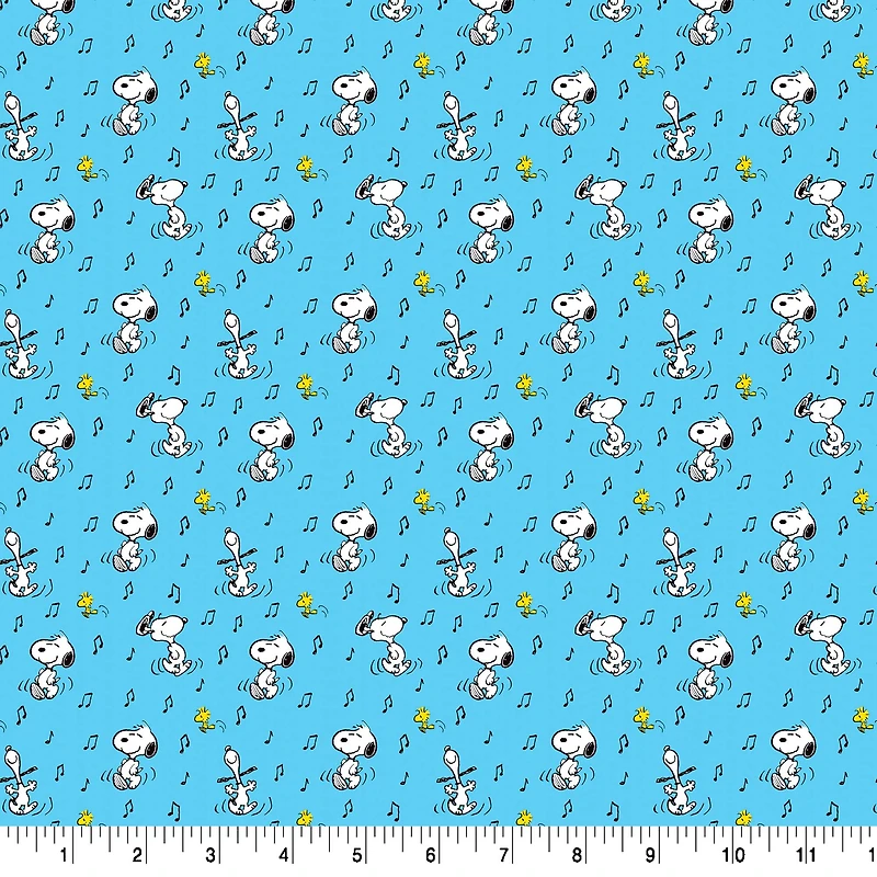 Peanuts® Snoopy Happy Dance Cotton Fabric