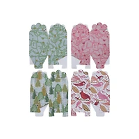 Hello Honey Green & Pink Trees, Plants & Bird Pattern Interlocking Gift Boxes