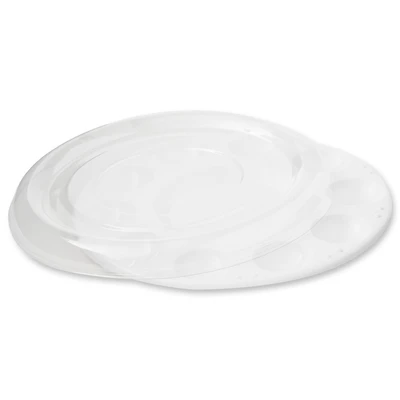 12 Pack: 10-Well Paint Palette with Lid by Craft Smart®