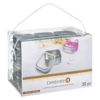 6 Packs: 30 ct. (180 total) Tin Favor Boxes by Celebrate It™ Occasions™