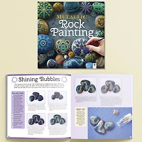 Hinkler DIY Metallic Rock Painting Box Set