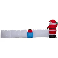 9ft. Airblown® Inflatable Merry Christmas Sign with Santa