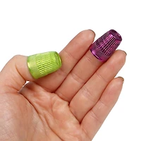 SINGER® Metallic Small & Medium Slip-Stop Thimble Set