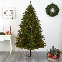 7.5ft. Pre-Lit Windermere Christmas Tree, Clear Lights