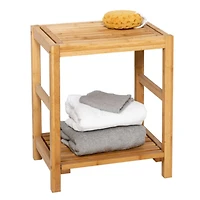 Honey Can Do Bamboo Spa Bench