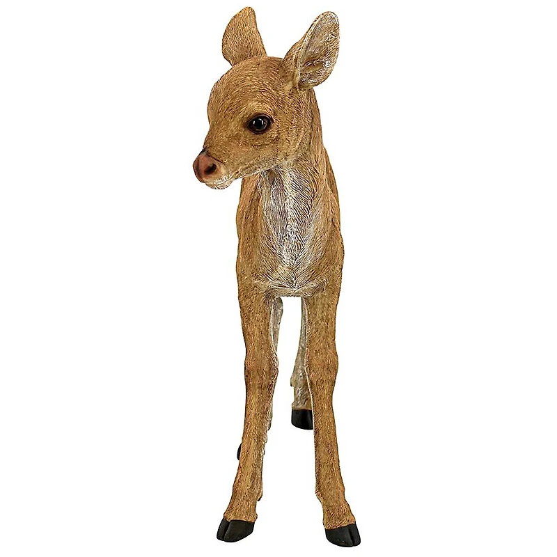 Design Toscano 20" Foraging Fawn Baby Deer Garden Statue
