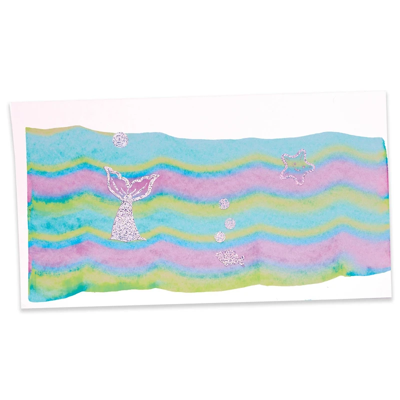 Creativity for Kids® Mermaid Squeegeez Magic Reveal Art