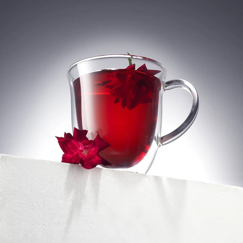 JoyJolt® 13.5oz. Serene Double Wall Coffee Glasses, 4ct.