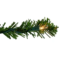 6.5ft. Pre-Lit Canadian Pine Artificial Christmas Wall Tree, Clear Lights