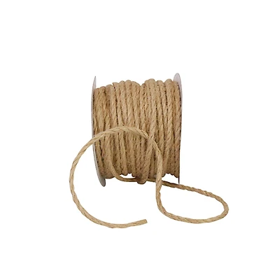 JAM Paper 1/8" x 25yd. Jute Cord Ribbon