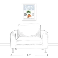 Carrot Patch Sign 2 16" x 20" Canvas Wall Art