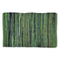 DII® Multi Olive Green Rag Rug, 20" x 31.5"