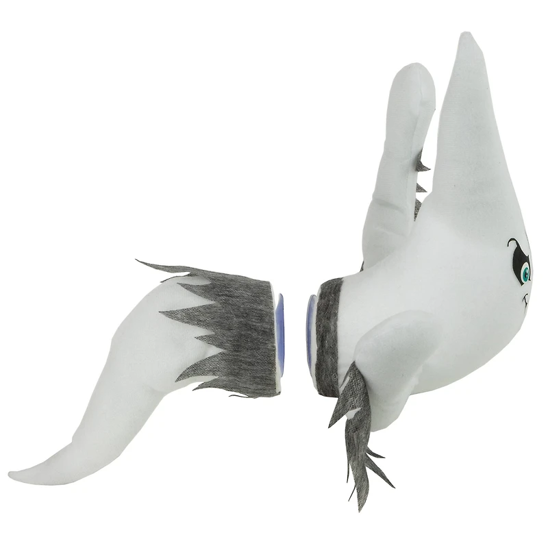 12" Ghoulish Ghost 3D Halloween Window Decoration