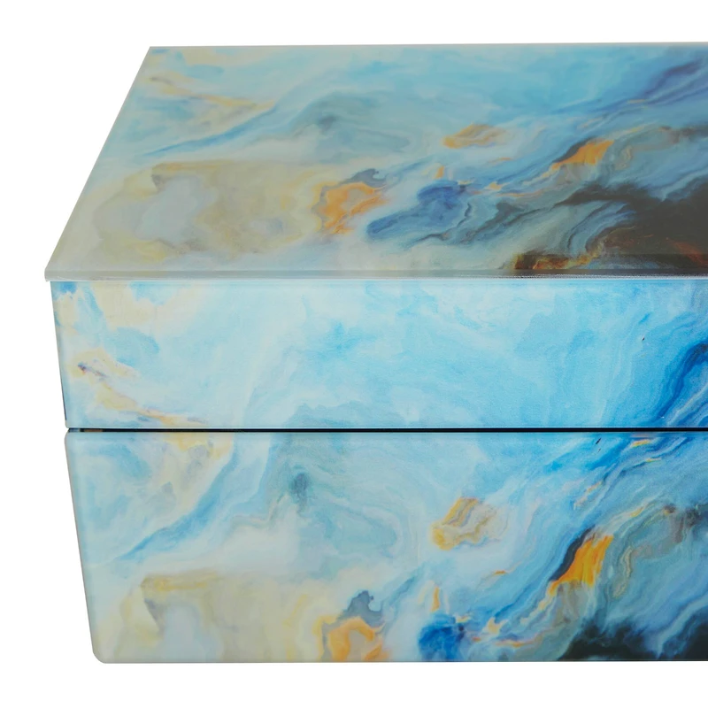 CosmoLiving by Cosmopolitan Blue Bohemian Box Set