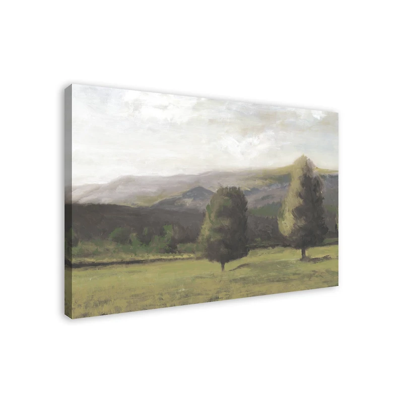 Painterly Treescape 32" x 48" Canvas Wall Art