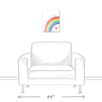 Love Yourself 11" x 14" Canvas Wall Art