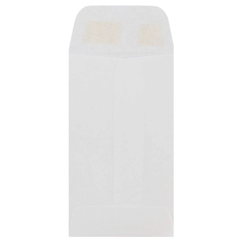 JAM Paper White #3 Coin Business Commercial Envelopes