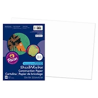 Pacon® SunWorks® 12" x 18" Bright White Construction Paper, 50ct.