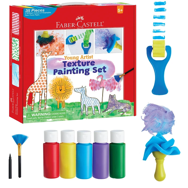 Faber-Castell® Young Artist Texture Painting Set