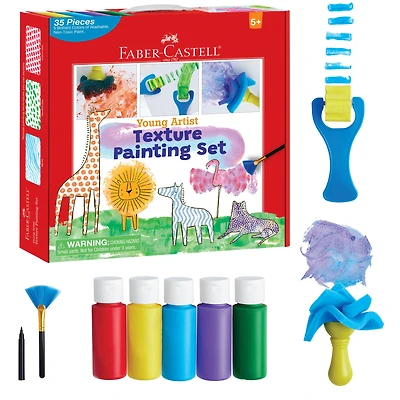 Faber-Castell® Young Artist Texture Painting Set