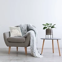 Stupell Industries Minimal Beige Conch Seashell Aquatic Beach Life Throw Pillow, 18" x 18"