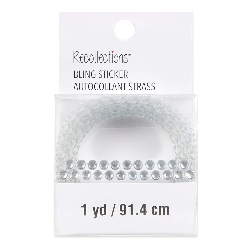 Bling on a Roll™ Double Row Rhinestones by Recollections
