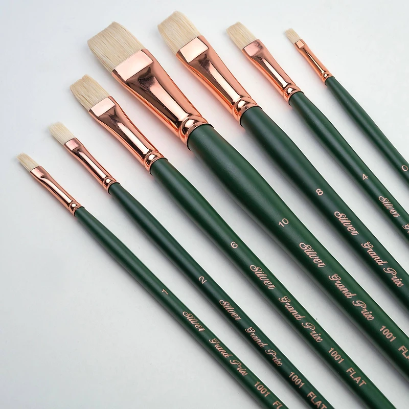 Silver Brush Limited Grand Prix® 7 Piece All Flats Brush Set 