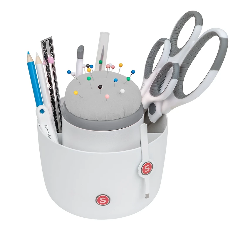 SINGER® Pin & Sewing Tool Craft Organizer Caddy