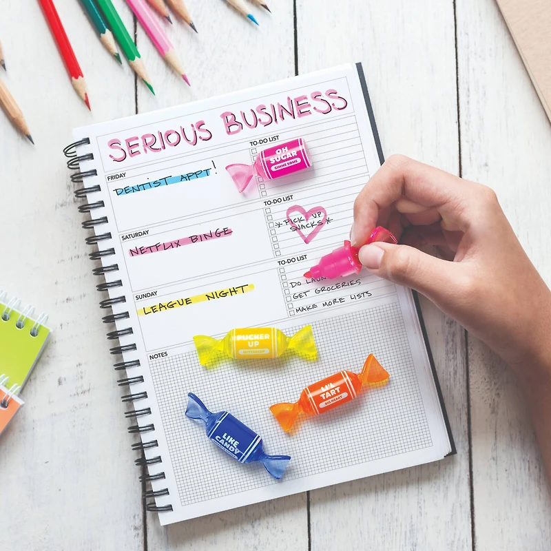 Fred® Sugar High™ Highlighters, 4ct.