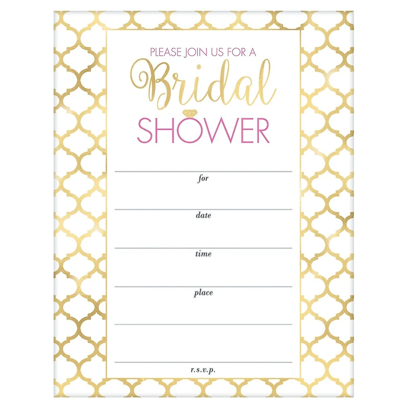 Bridal Shower Value Pack Invitation Kit