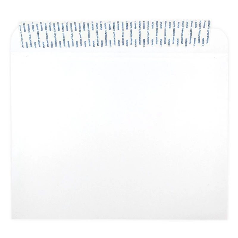 JAM Paper 10" x 13" White Booklet Envelopes