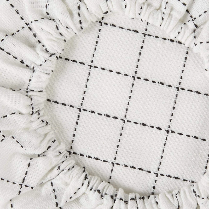 DII® Assorted Black Farmhouse Woven Dish Cover Set