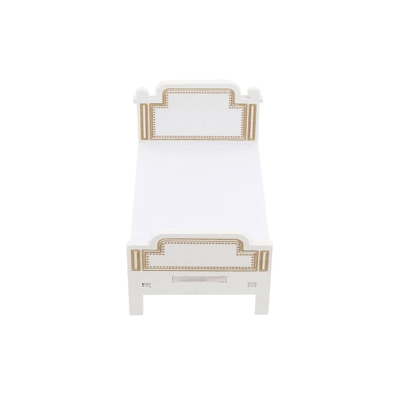 Miniature White Bed by Make Market®