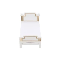 Miniature White Bed by Make Market®